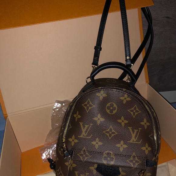 LOUIS VUITTON MINI PALM SPRING MONOGRAM BACKPACK - Picture 2 of 3